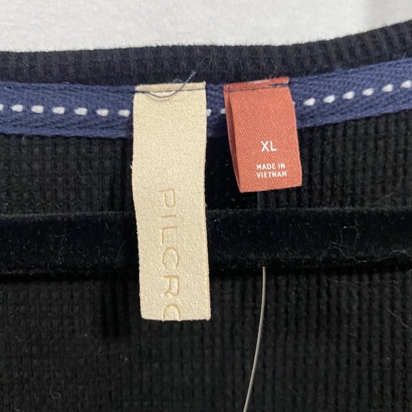 Anthro Pilcro Notched Waffle Top Lyrical Mirage Music Festival Size XL NWT - Picture 3 of 8